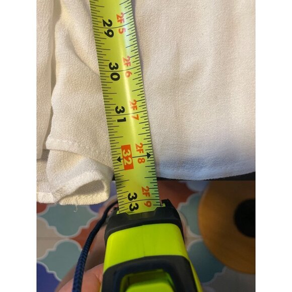 Monoreno White Dropped Waist White Cottagecore Flowy Dress Sz L - Picture 12 of 12